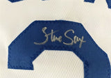 Steve Sax Signed Los Angeles Dodgers Jersey (JSA COA) 1982 Rookie o/t Year