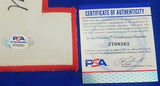 Marv Levy Signed Buffalo Bills Jersey "HOF 01" (PSA COA) 4xSuper Bowl Coach