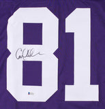 Carl Eller Signed Minnesota Vikings Jersey (Beckett COA) 1969 NFL Champion