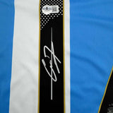 Framed Autographed/Signed Alejandro Garnacho 35x39 Argentina Jersey BAS COA #2