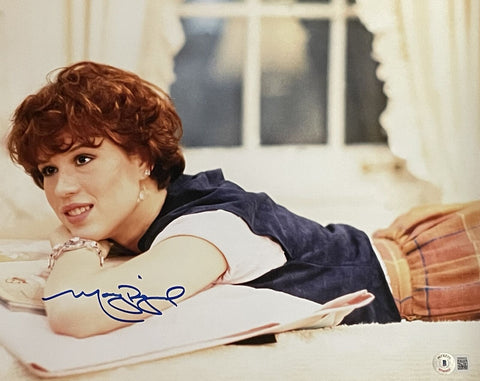 Molly Ringwald Autographed/Signed Sixteen Candles 11x14 Photo Beckett 46902