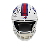 Jim Kelly, Andre Reed, Thurman Thomas Signed Buffalo Bills Speed Flex Helmet