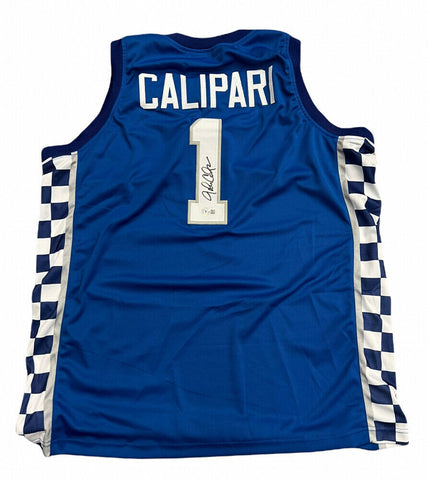 John Calipari Signed Kentucky Jersey (Beckett Holo) Wildcats Coach since 2009