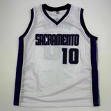 Autographed/Signed DeMar DeRozan Sacramento White Jersey Beckett BAS COA