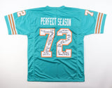 1972 Miami Dolphins Perfect Season Jersey Signed 18 / Griese, Csonka, Buoniconti