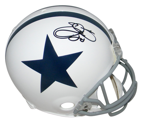 EMMITT SMITH AUTOGRAPHED DALLAS COWBOYS FULL SIZE PROLINE HELMET PROVA & JSA