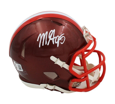 Myles Garrett Signed Cleveland Browns Speed Flash NFL Mini Helmet