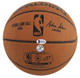 NBA HOF Legends (3) Jordan, Bird & Johnson Signed NBA Basketball BAS #A39838