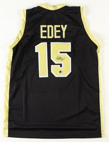 Zach Edey Signed Purdue Boilermakers Jersey (Beckett) 2024 Memphis Top Draft Pck