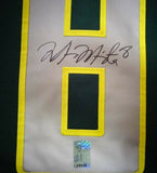 OREGON DUCKS MARCUS MARIOTA AUTOGRAPHED GREEN NIKE JERSEY SIZE M MM HOLO 89856