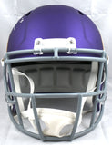 Jordan Addison Autographed Vikings F/S Tribute Speed Helmet - Beckett W Hologram