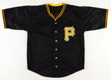 Jared Jones Signed Pirates Jersey (TSE) Pittsburgh 2024 Rookie Starting Pitcher