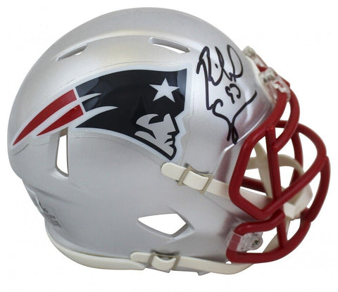 Richard Seymour Signed New England Patriots Speed Mini Helmet (Beckett)