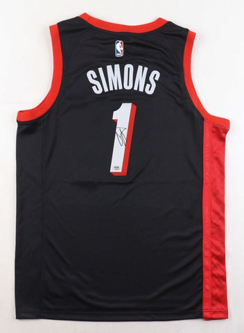 Anfernee Simons Signed Portland Trail Blazers Rip City Jersey (PSA)2018 Draft Pk