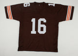 Josh Cribbs Signed Cleveland Browns Jersey (Beckett Hologram) 3xPro Bowl R.B.