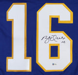 Brett Hull Signed St Louis Blues Jersey (Beckett COA) 2xStanley Cup Champ / L.W.