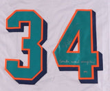 Ricky Williams Signed Miami Dolphin Jersey Ins: Smoke Weed Everyday OKAuthentics