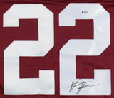 Najee Harris Signed Alabama Crimson Tide Jersey (Beckett COA) 2xSEC Champion R.B