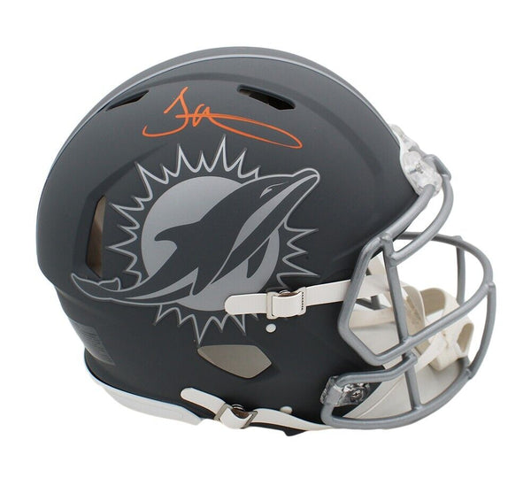 Tyreek Hill Signed Miami Dolphins Speed Authentic Slate NFL Helmet