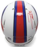 JOSH ALLEN Autographed (Red Ink) Buffalo Bills Authentic Speed Helmet BECKETT