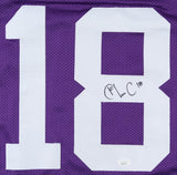 K'Lavon Chaisson Signed LSU Tigers Jersey (JSA COA) Jacksonville Jaguars #1 Pck