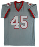 Devin White Authentic Signed Grey Pro Style Jersey Autographed BAS Witnessed