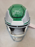 AJ BROWN SIGNED PHILADELPHIA EAGLES KELLY GREEN SPEEDFLEX HELMET BECKETT QR