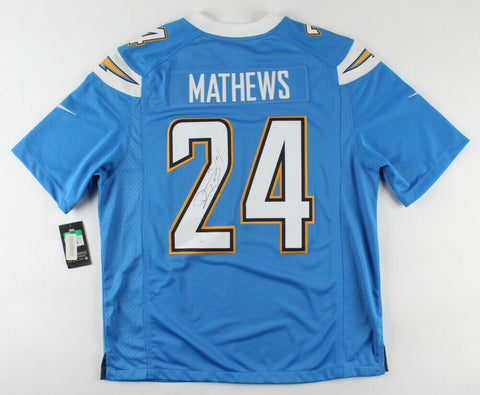 Ryan Mathews Signed San Diego Chargers Custom Jersey (JSA COA) 2010 1st Rd Pk