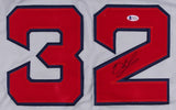 Derek Lowe Signed Boston Red Sox Jersey (Beckett COA) World Series Champion 2004