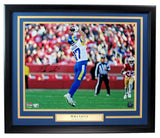 Puka Nacua Signed/Autographed 16x20 Photo LA Rams Framed Fanatics 189919