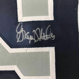 FRAMED Autographed/Signed GRAIG NETTLES 33x42 New York Grey Jersey JSA COA Auto