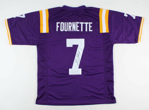 Leonard Fournette Signed LSU Tigers Jersey (JSA COA) Tampa Bay Buccaneers R.B.