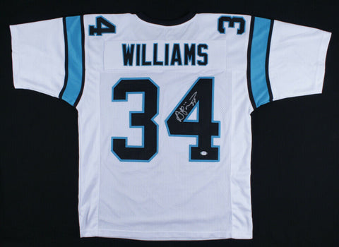 DeAngelo Williams Signed Carolina Panthers Jersey (PSA COA) 2009 Pro Bowl R.B.