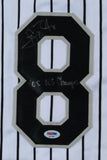 Carl Everett Signed Chicago White Sox Jersey Inscribed 05 WS Champs (PSA COA) DH