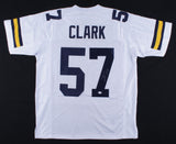 Frank Clark Signed Michigan Wolverines Jersey (JSA COA) Kansas City Chiefs D.E.