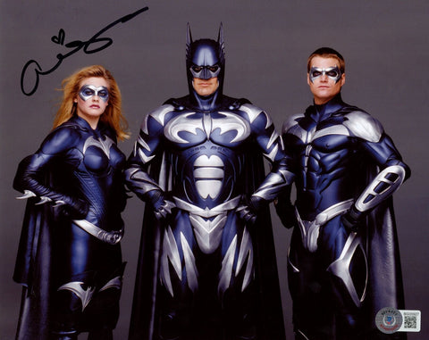 Alicia Silverstone Autographed/Signed Batgirl 8x10 Photo Beckett 46652