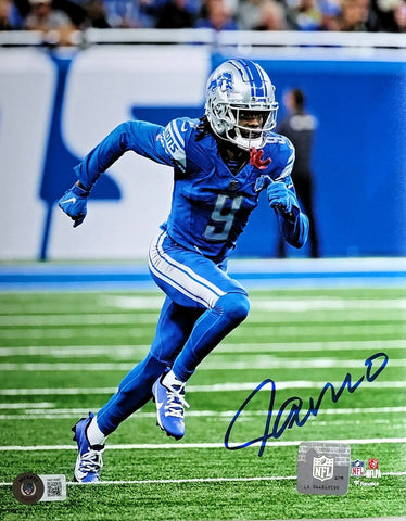 Jameson Williams Autographed Detroit Lions 16x20 Photo Beckett Witnessed #2