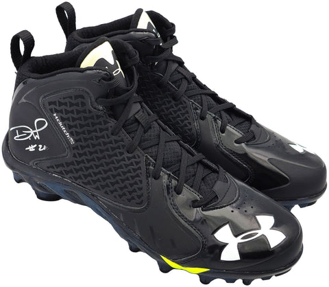 DEVON WITHERSPOON AUTOGRAPHED UNDER ARMOUR CLEATS SEAHAWKS 10.5 MCS 235453