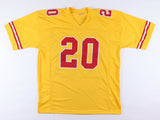 Deron Cherry Signed Kansas City Chiefs Throwback Jersey (PSA COA) 6xPro Bowl DB