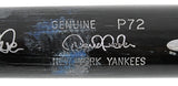 Yankees Derek Jeter Signed 2002-03 Game Used LS Bat GU Graded 9.5 PSA & BAS LOA