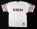 Butkus, Urlacher, Singletary Signed Monsters of the Midway Chicago Bears Jersey