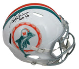 Bob Griese Signed/Inscr Dolphins Speed Full Size Replica Helmet Beckett 159704