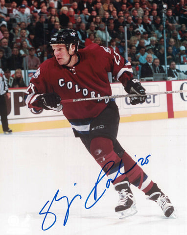 Shjon Podein Autographed/Signed Colorado Avalanche 8x10 Photo 19641 PF