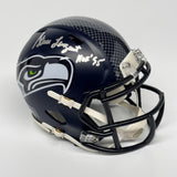 Steve Largent Autographed Signed Seattle Seahawks Mini Helmet W/ HOF 95 Beckett