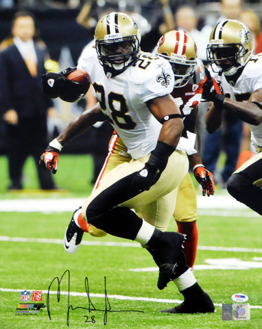 MARK INGRAM AUTOGRAPHED SIGNED 16X20 PHOTO SAINTS PSA/DNA ROOKIEGRAPH 20828