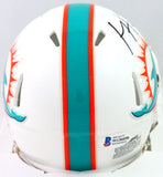 Xavien Howard Autographed Miami Dolphins Speed Mini Helmet - Beckett Witness *B