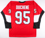 Matt Duchene Signed Senators Jersey (Beckett COA) #3 Overall Pick 2009 NHL Draft