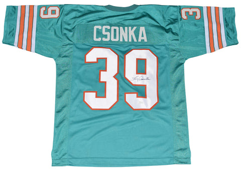 LARRY CSONKA AUTOGRAPHED SIGNED MIAMI DOLPHINS #39 JERSEY JSA