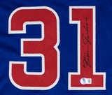 Fergie Jenkins Signed Chicago Cubs Jersey (Beckett) 3000 K Club / 284 Wins