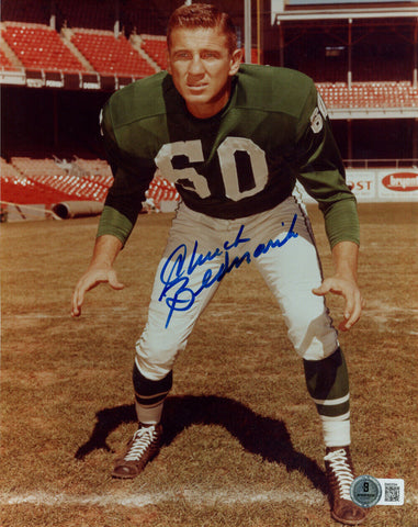 Chuck Bednarik Autographed Philadelphia Eagles 8x10 Photo BAS 45163